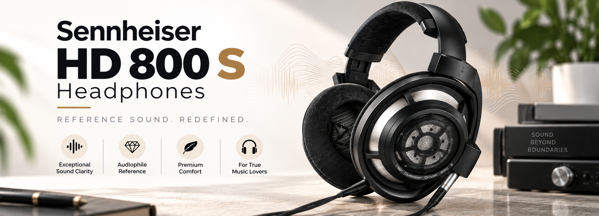 Sennheiser HD 800 S open-back headphones